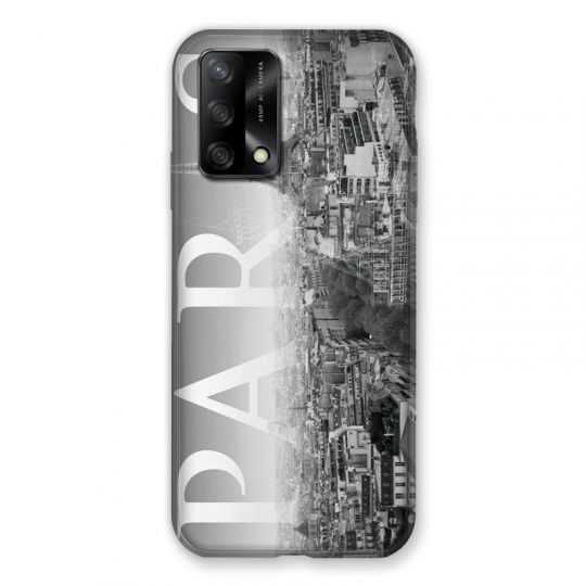 Coque Pour Oppo A54 5G / A74 5G France Paris Vintage