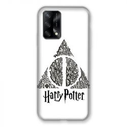 Coque Pour Oppo A54 5G / A74 5G WB License Harry Potter Triangle Blanc