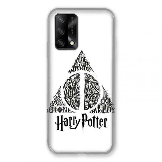 Coque Pour Oppo A54 5G / A74 5G WB License Harry Potter Triangle Blanc