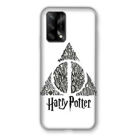 Coque Pour Oppo A54 5G / A74 5G WB License Harry Potter Triangle Blanc