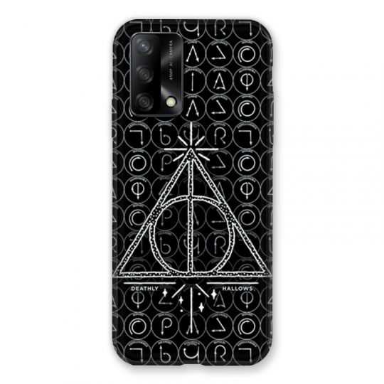 Coque Pour Oppo A54 5G / A74 5G WB License Harry Potter Triangle noir