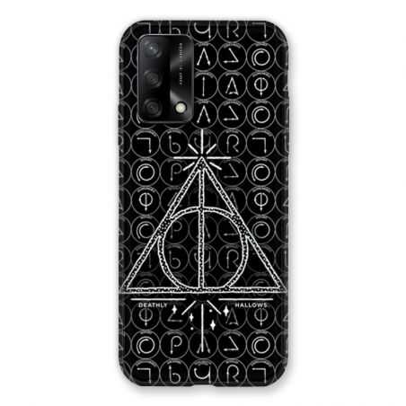 Coque Pour Oppo A54 5G / A74 5G WB License Harry Potter Triangle noir