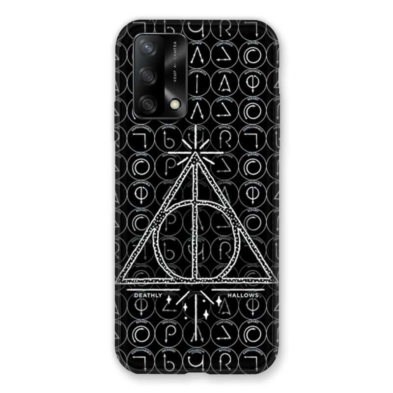 Coque Pour Oppo A54 5G / A74 5G WB License Harry Potter Triangle noir