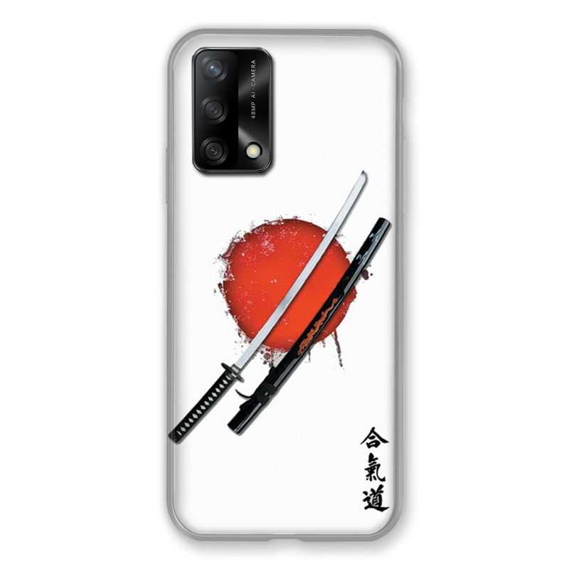 Coque Pour Oppo A54 5G / A74 5G Japon Epée
