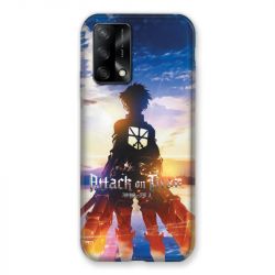 Coque Pour Oppo A54 5G / A74 5G Manga Attaque Titans Soleil
