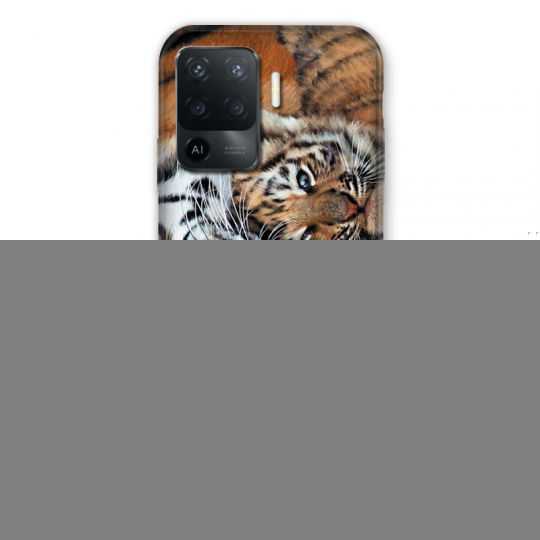 Coque Pour Oppo A94 5G Bebe Tigre