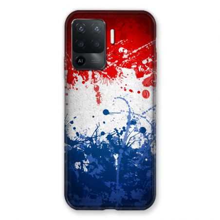 Coque Pour Oppo A94 5G France Eclaboussure
