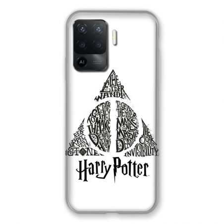 Coque Pour Oppo A94 5G WB License Harry Potter Triangle Blanc