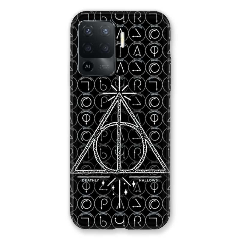 Coque Pour Oppo A94 5G WB License Harry Potter Triangle noir