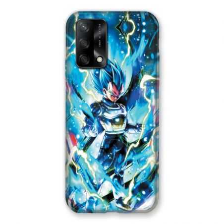 Coque Pour Oppo A54 5G / A74 5G Manga Dragon Ball Vegeta Bleu