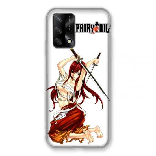 Coque Pour Oppo A54 5G / A74 5G Manga Fairy Tail Erza