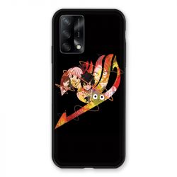 Coque Pour Oppo A54 5G / A74 5G Manga Fairy Tail Logo Noir