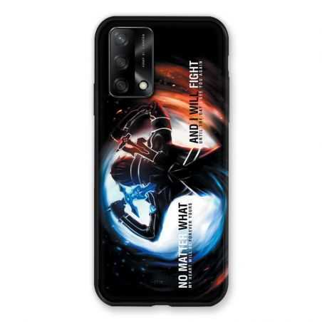 Coque Pour Oppo A54 5G / A74 5G Manga SAO sword Art Online Fight