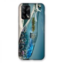 Coque Pour Oppo A54 5G / A74 5G Mer Bouteille