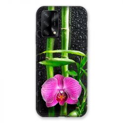 Coque Pour Oppo A54 5G / A74 5G Orchidee Bambou