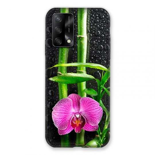 Coque Pour Oppo A54 5G / A74 5G Orchidee Bambou