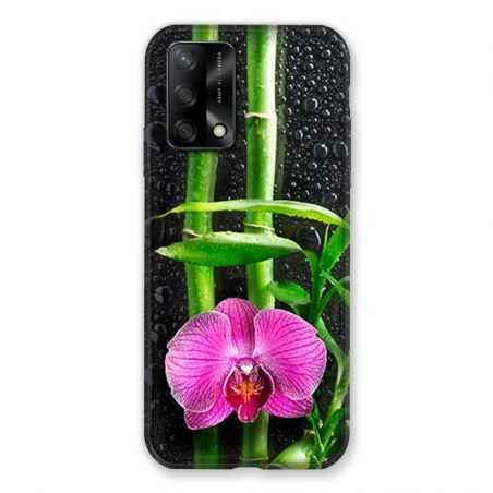 Coque Pour Oppo A54 5G / A74 5G Orchidee Bambou