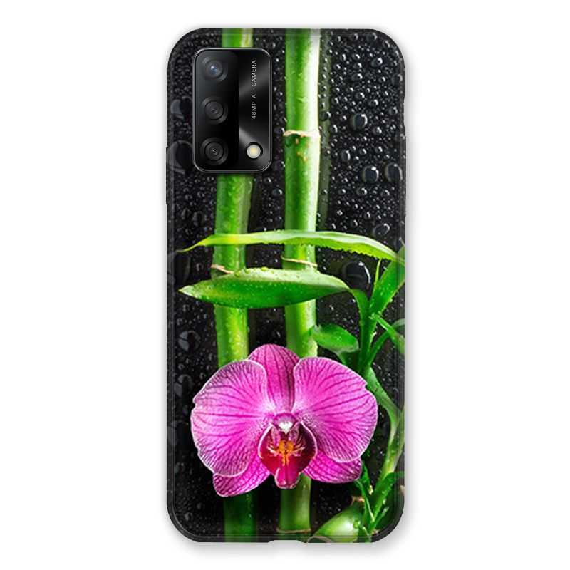 Coque Pour Oppo A54 5G / A74 5G Orchidee Bambou