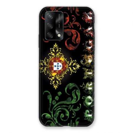 Coque Pour Oppo A54 5G / A74 5G Portugal Arabesque