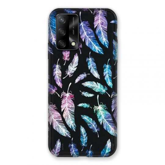 Coque Pour Oppo A54 5G / A74 5G Psychedelic Plume