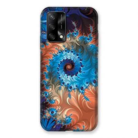 Coque Pour Oppo A54 5G / A74 5G Psychedelic Spirale