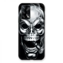 Coque Pour Oppo A54 5G / A74 5G Tete de Mort Fume