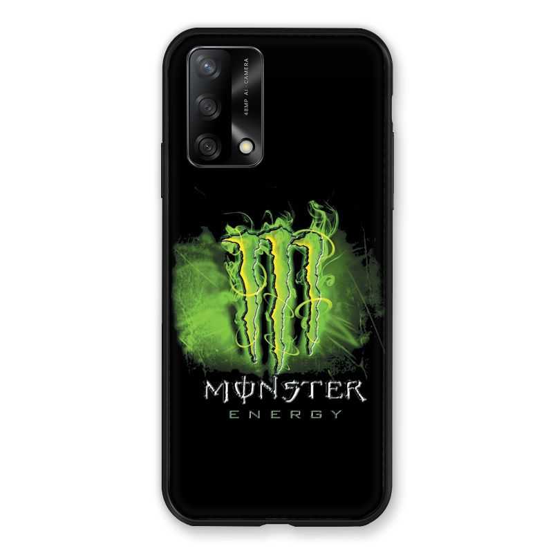 Coque Pour Oppo A54 5G / A74 5G Monster Energy Vert