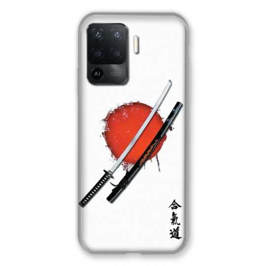 Coque Pour Oppo A94 5G Japon Epée