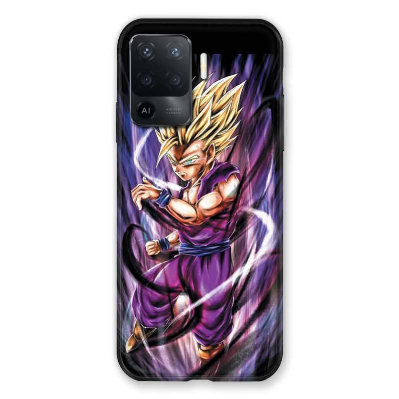 Coque Pour Oppo A94 5G Manga Dragon Ball Sangohan Violet
