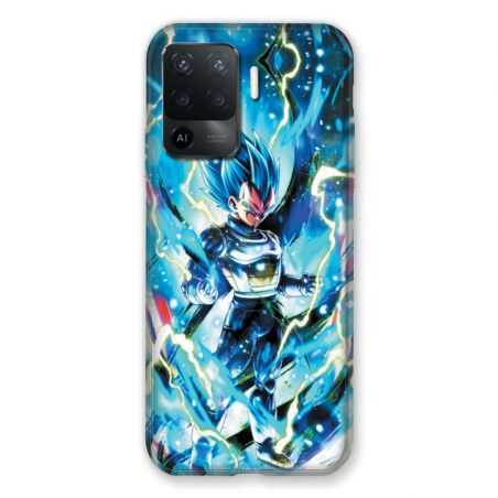Coque Pour Oppo A94 5G Manga Dragon Ball Vegeta Bleu