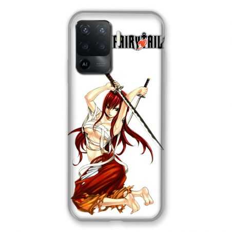 Coque Pour Oppo A94 5G Manga Fairy Tail Erza