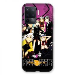 Coque Pour Oppo A94 5G Manga Soul Eater Violet