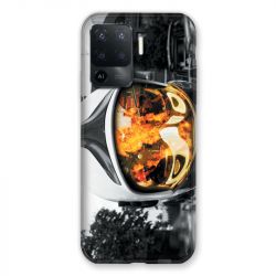 Coque Pour Oppo A94 5G Pompier Casque Feu