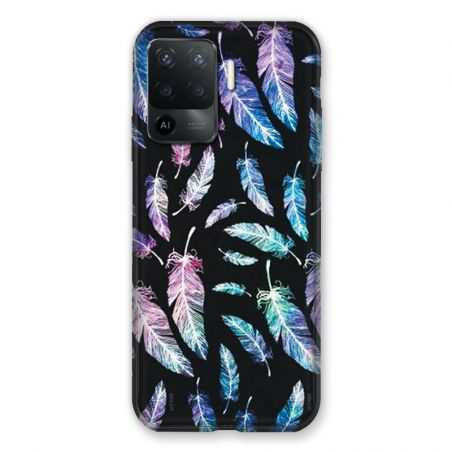 Coque Pour Oppo A94 5G Psychedelic Plume