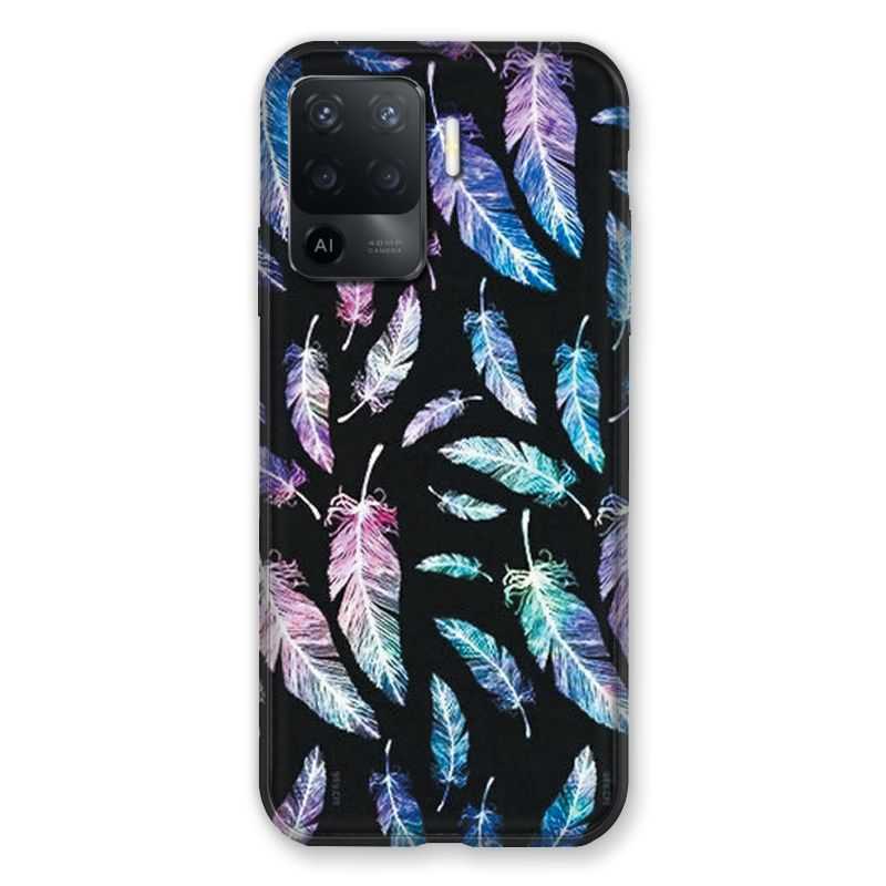 Coque Pour Oppo A94 5G Psychedelic Plume