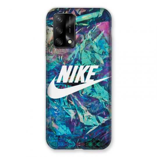 Coque Pour Oppo A54 5G / A74 5G Nike Turquoise
