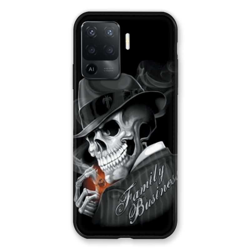 Coque Pour Oppo A94 5G Tete de Mort family business