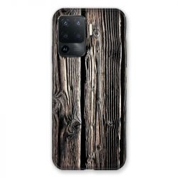 Coque Pour Oppo A94 5G Texture Bois