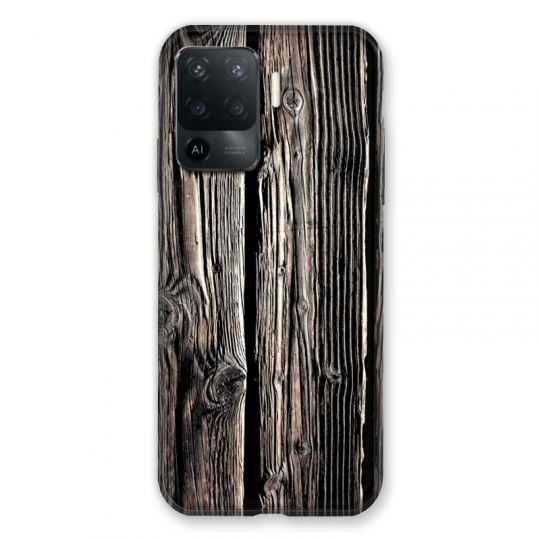 Coque Pour Oppo A94 5G Texture Bois