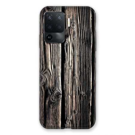 Coque Pour Oppo A94 5G Texture Bois