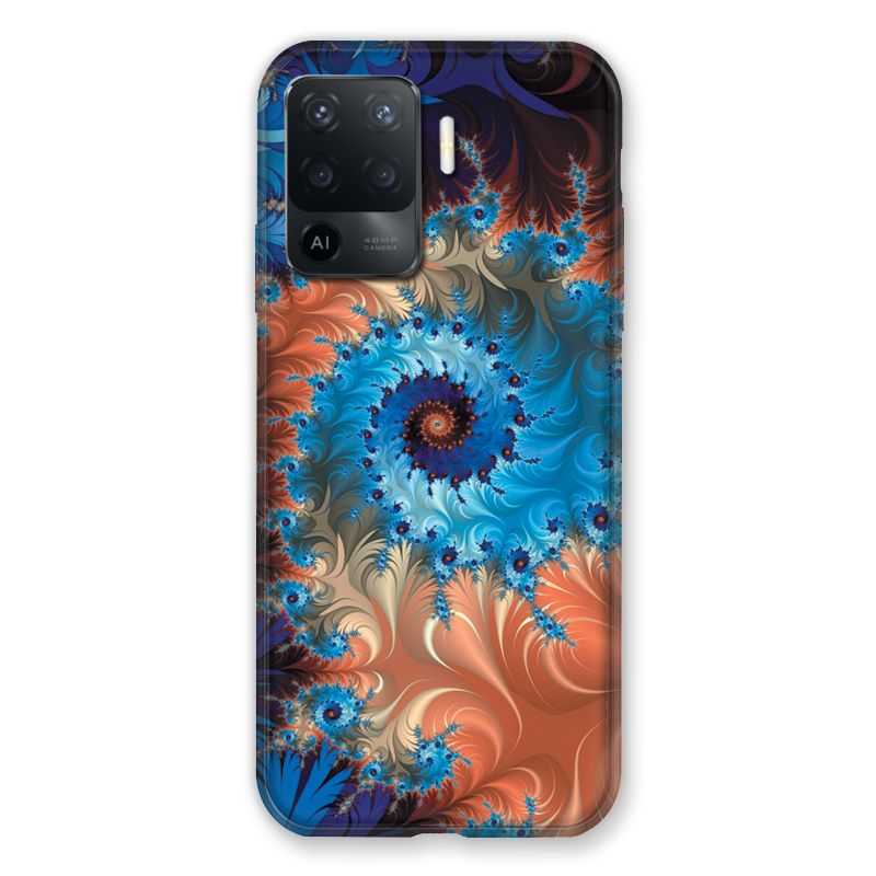 Coque Pour Oppo A94 5G Psychedelic Spirale
