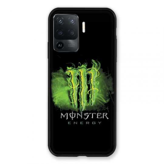 Coque Pour Oppo A94 5G Monster Energy Vert
