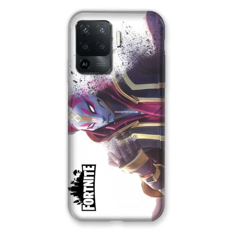 Coque Pour Oppo A94 5G Fortnite Blanc