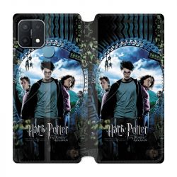 Housse Cuir Portefeuille Pour Oppo A15 WB License Harry Potter Azkaban