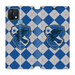 Housse Cuir Portefeuille Pour Oppo A15 WB License Harry Potter Ravenclaw