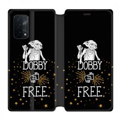 Housse cuir portefeuille Pour Oppo A54 5G / A74 5G WB License Harry Potter Dobby Free N