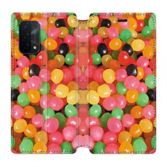 Housse cuir portefeuille Pour Oppo A54 5G / A74 5G Dragibus