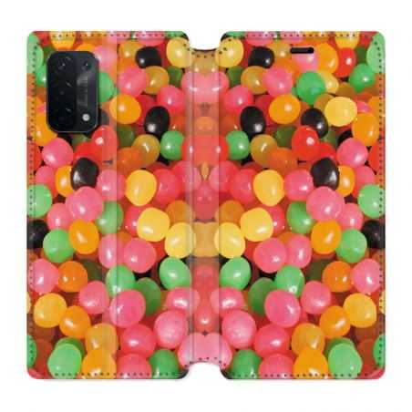 Housse cuir portefeuille Pour Oppo A54 5G / A74 5G Dragibus