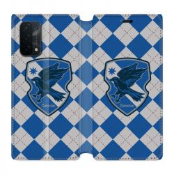 Housse cuir portefeuille Pour Oppo A54 5G / A74 5G WB License Harry Potter Ravenclaw