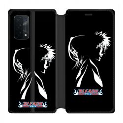 Housse cuir portefeuille Pour Oppo A54 5G / A74 5G Manga Bleach Duo